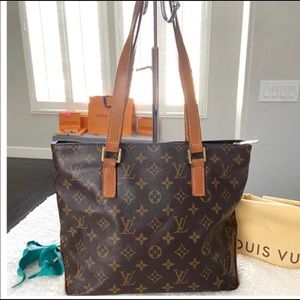 Authentic Louis Vuitton Medium Cabas Tote